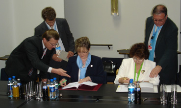 ministrowie polski i bułgarii podpisują porozumienie